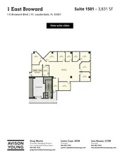 1 E Broward Blvd, Fort Lauderdale, FL for lease Site Plan- Image 1 of 1