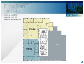 770 L St, Sacramento, CA for lease Floor Plan- Image 1 of 8