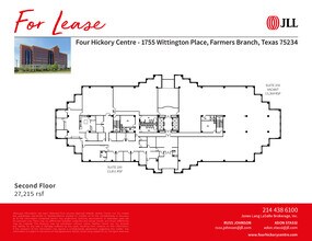 1755 Wittington Pl, Farmers Branch, TX for lease Floor Plan- Image 1 of 1