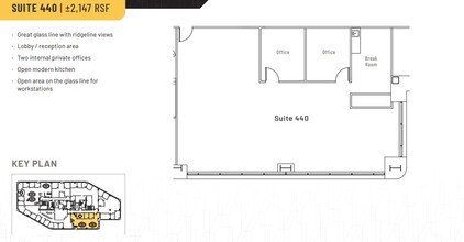 4301-4309 Hacienda Dr, Pleasanton, CA for lease Floor Plan- Image 2 of 2