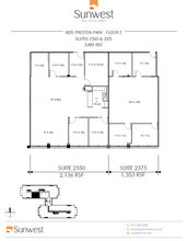 1800 Preston Park Blvd, Plano, TX for lease Floor Plan- Image 2 of 2