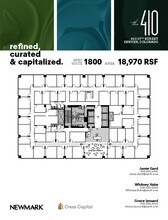 410 17th St, Denver, CO for lease Floor Plan- Image 1 of 1