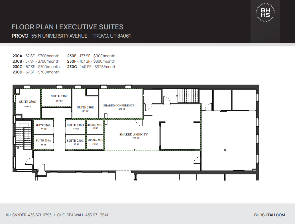 55-65 N University Ave, Provo, UT for lease Floor Plan- Image 1 of 2