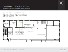 55-65 N University Ave, Provo, UT for lease Floor Plan- Image 1 of 2