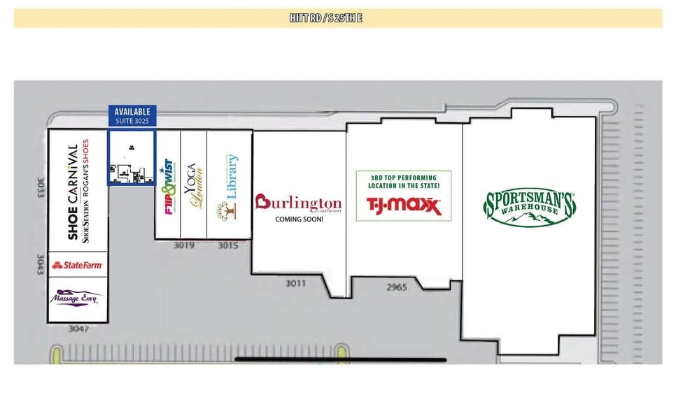 Sunnyside Rd & Hitt Rd, Ammon, ID for lease - Floor Plan - Image 2 of 3