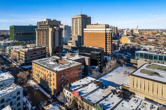 430 Rue Sherbrooke E, Montréal, QC - AERIAL map view