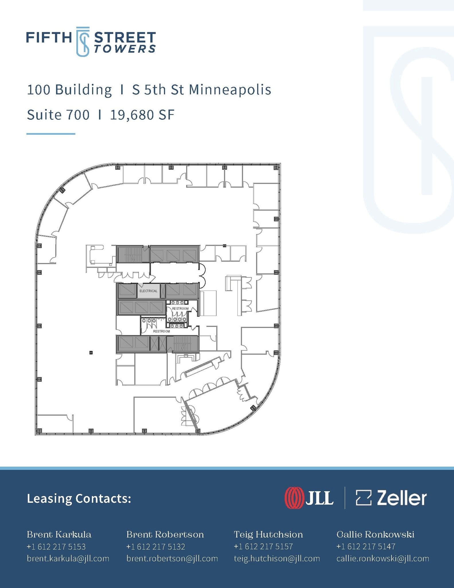 100 S 5th St, Minneapolis, MN for lease Floor Plan- Image 1 of 1