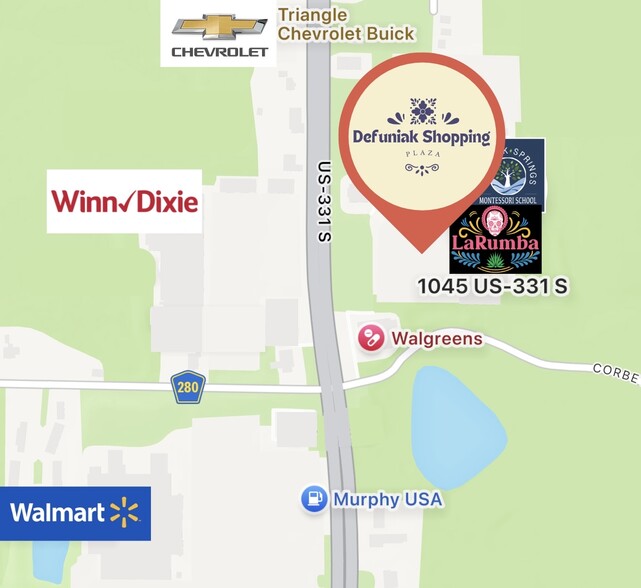 1045 S US Hwy 331, Defuniak Springs, FL for lease - Building Photo - Image 1 of 9