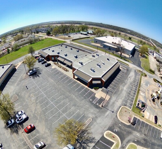 1422 E 71st St, Tulsa, OK for lease - Aerial - Image 3 of 6