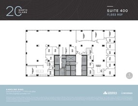 20 N Clark St, Chicago, IL for lease Floor Plan- Image 1 of 1