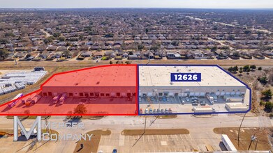 12626-12684 International Pky, Dallas, TX - Aerial map view