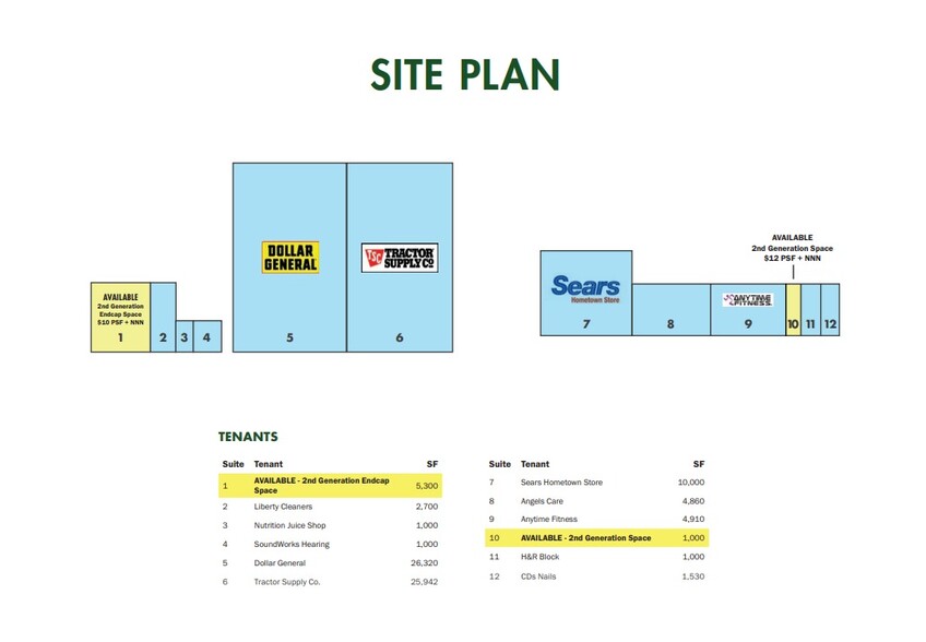 2339-2363 N Main St, Liberty, TX for lease - Floor Plan - Image 2 of 2