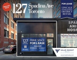 More details for 127 Spadina Av, Toronto, ON - Retail for Lease