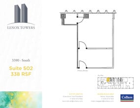 3400 Peachtree Rd NE, Atlanta, GA for lease Floor Plan- Image 1 of 1