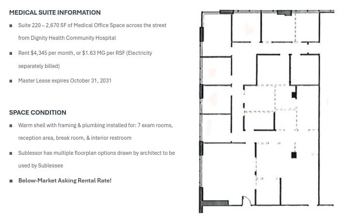 1800 Medical Center Dr, San Bernardino, CA for lease Floor Plan- Image 1 of 1