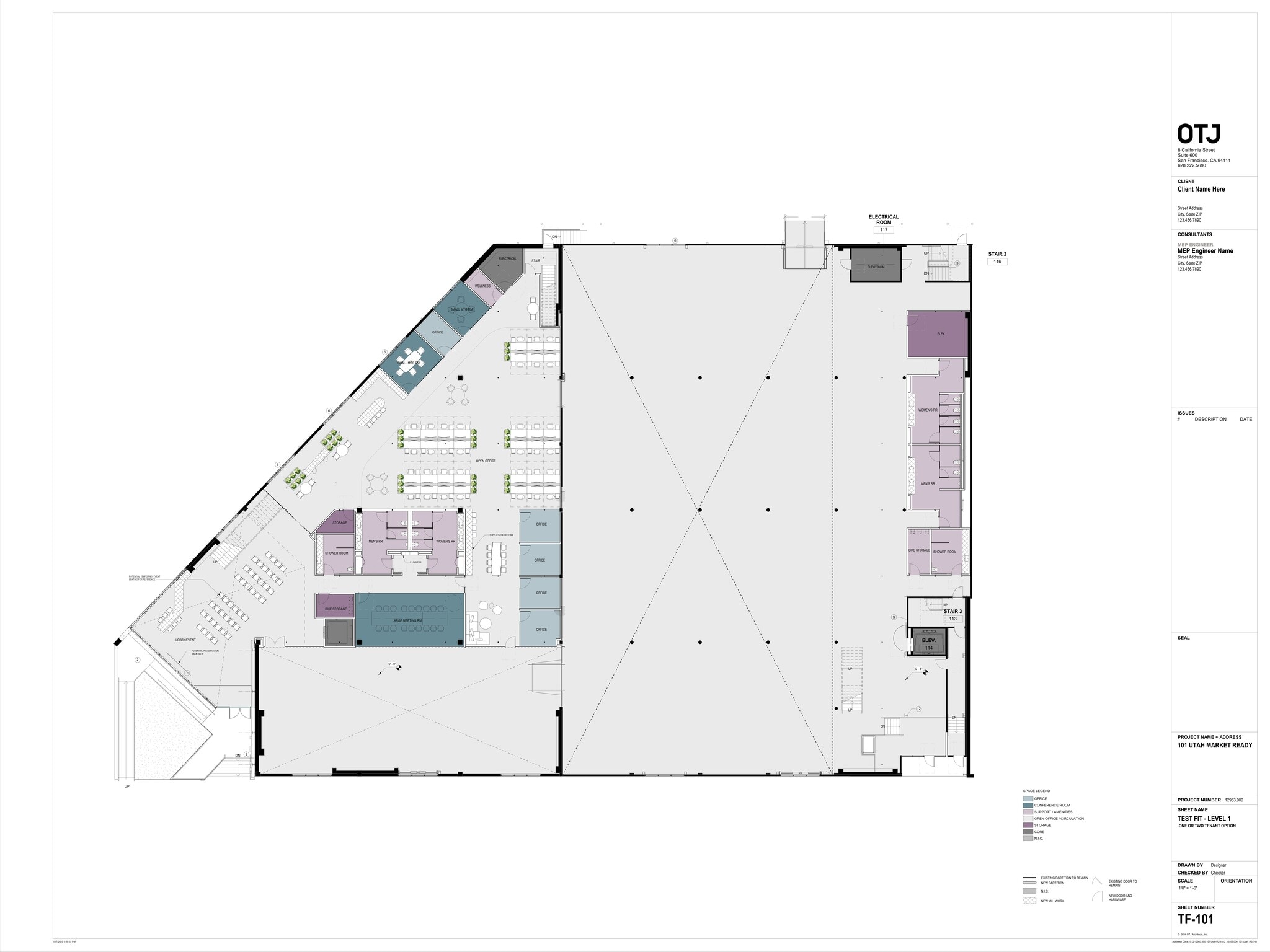 101 Utah St, San Francisco, CA for lease Floor Plan- Image 1 of 2