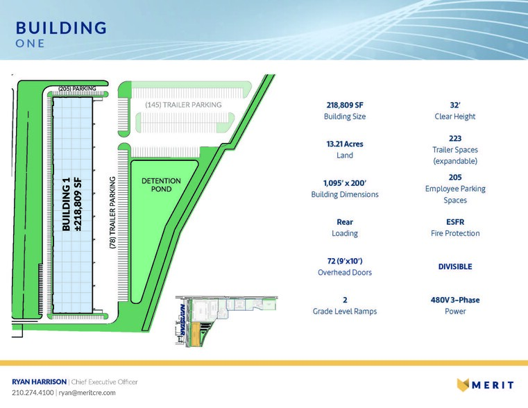 Innovation Industrial Park, San Antonio, TX for lease - Site Plan - Image 3 of 3