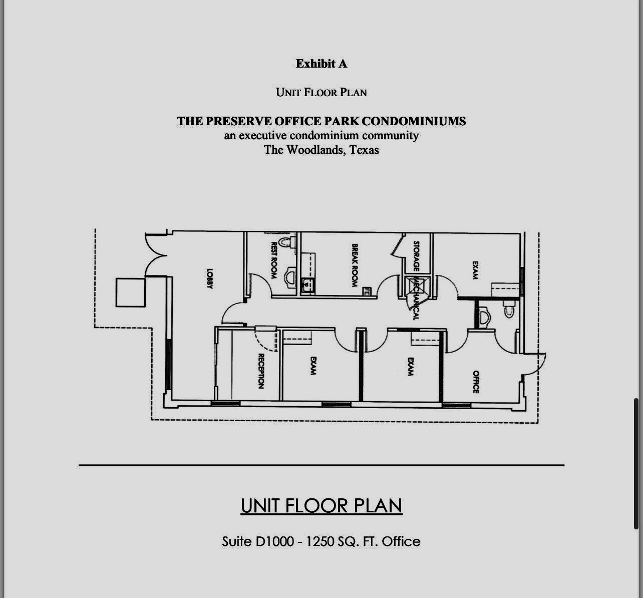 25420 Kuykendahl Rd, The Woodlands, TX for lease Floor Plan- Image 1 of 13