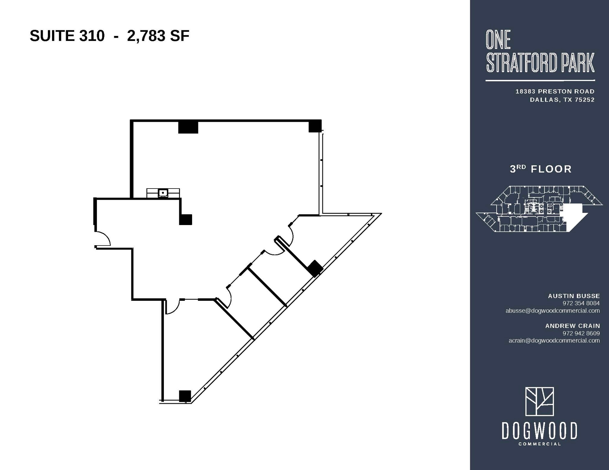 18383 Preston Rd, Dallas, TX for lease Floor Plan- Image 1 of 5