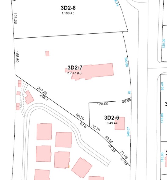 256 Daniel Webster Hwy, Merrimack, NH for lease - Plat Map - Image 3 of 10