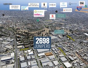 2698 Junipero Ave, Long Beach, CA - AERIAL map view - Image1