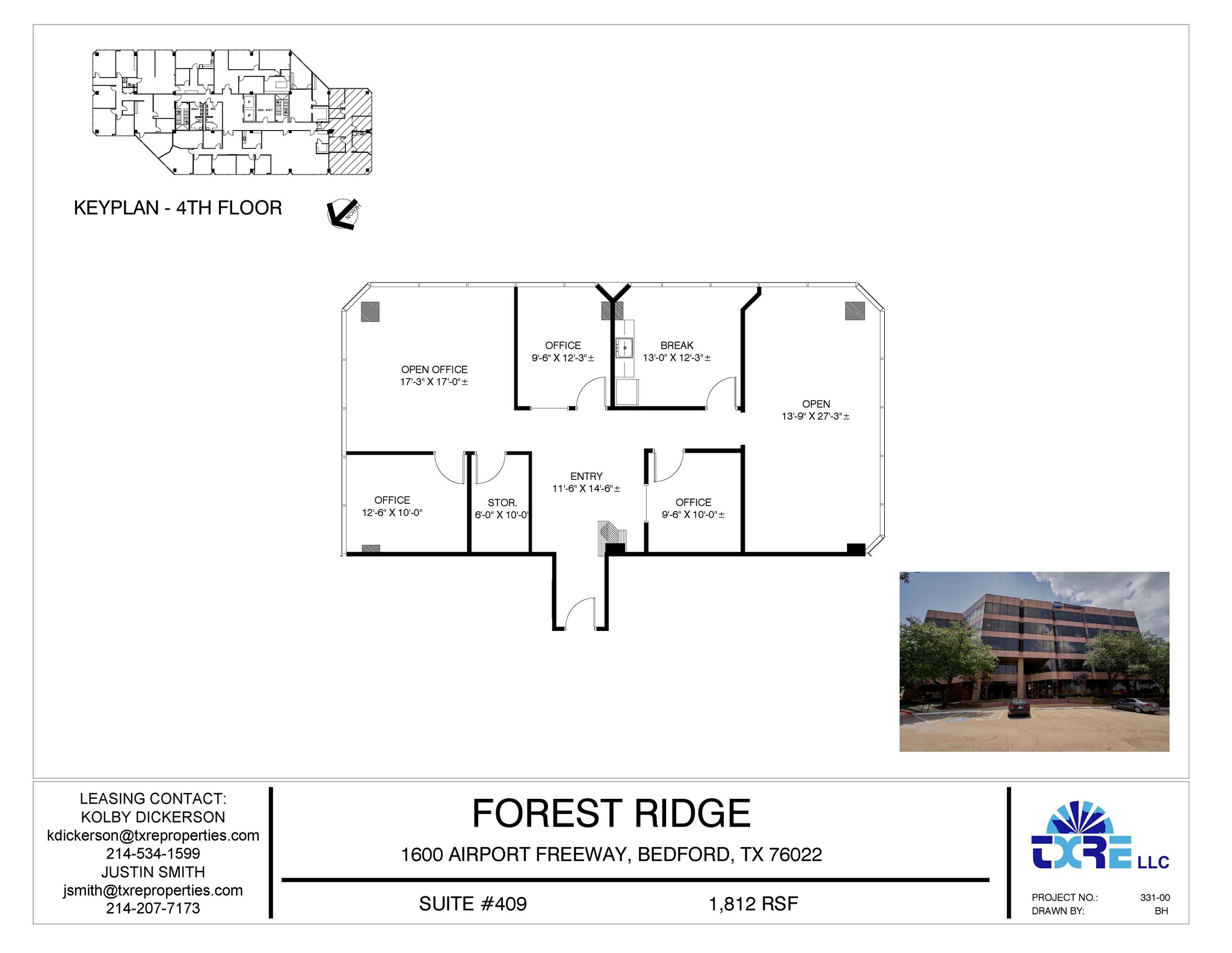 1600 Airport Fwy, Bedford, TX for lease Floor Plan- Image 1 of 1