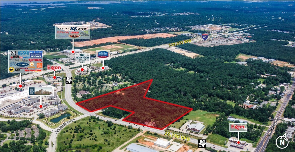 FM 3083 @ Plantation Dr, Conroe, TX for sale Building Photo- Image 1 of 3