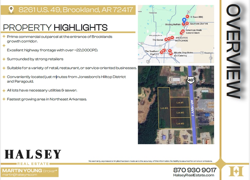 8261 US 49, Brookland, AR for sale - Building Photo - Image 3 of 10