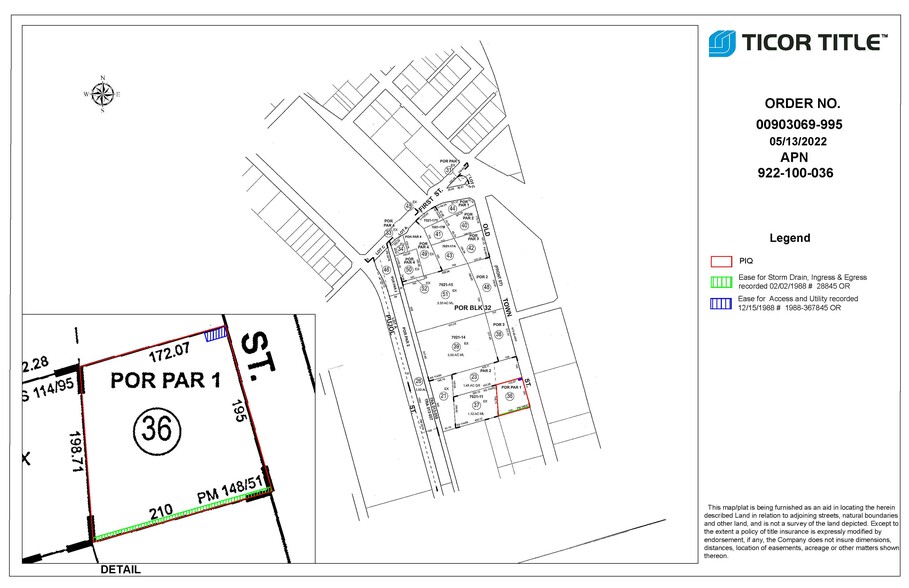 28879 Old Town Front St, Temecula, CA for sale - Plat Map - Image 2 of 2