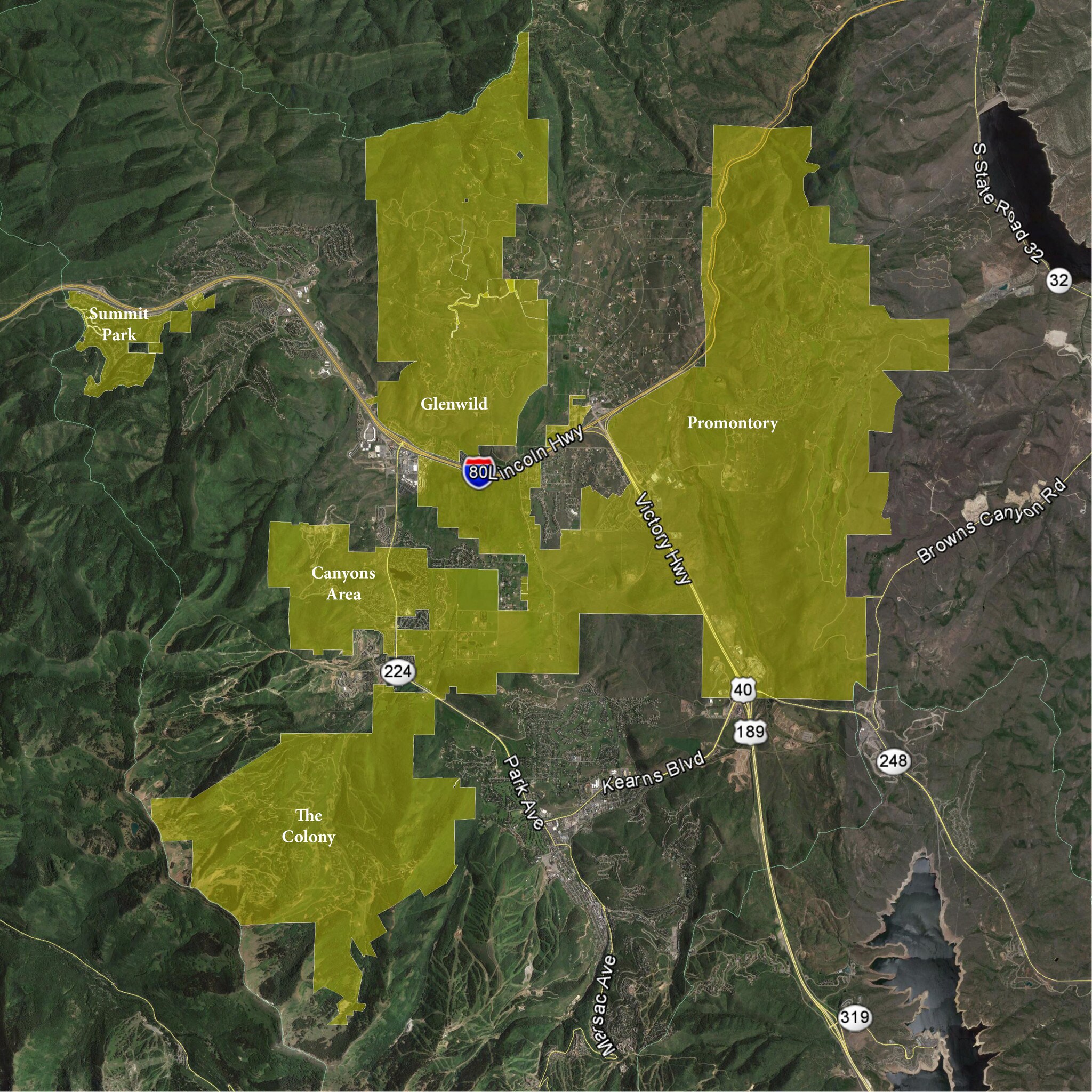 Summit County Area, Snyderville, UT for sale Aerial- Image 1 of 1