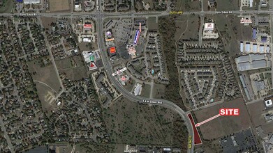 2471 S AW Grimes Blvd, Round Rock, TX - aerial  map view