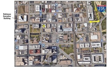 612-620 N Robinson Ave, Oklahoma City, OK - AERIAL map view - Image1