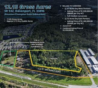 More details for State Rd 532, Davenport, FL - Land for Sale