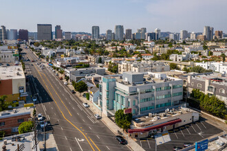 1762 Westwood Blvd, Los Angeles, CA - aerial  map view