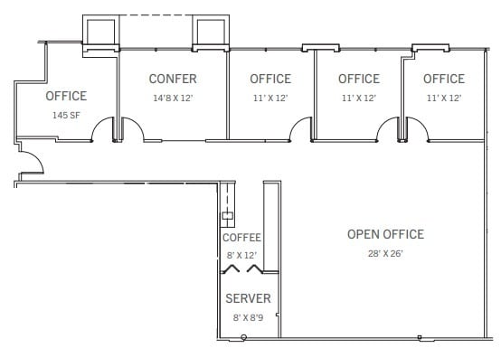 13029 Danielson St, Poway, CA for lease Floor Plan- Image 1 of 1