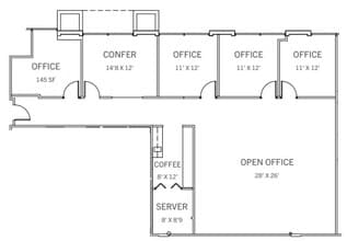 13029 Danielson St, Poway, CA for lease Floor Plan- Image 1 of 1