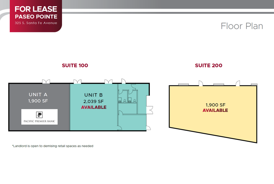 325 S Santa Fe Ave, Vista, CA for lease - Floor Plan - Image 3 of 7