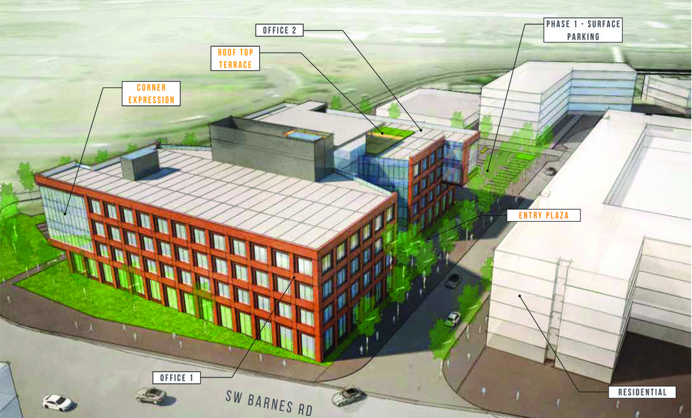 SW Barnes Rd & Sunset Transit Center Rd, Portland, OR for lease - Building Photo - Image 2 of 9