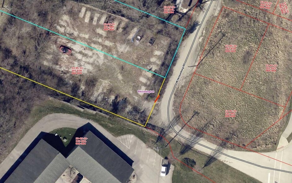 2801 Hensonburg Rd, Bloomington, IN for sale - Aerial - Image 3 of 4