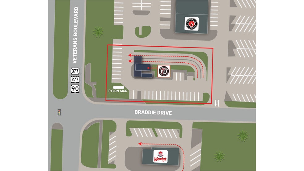 100 Braddie Dr, Del Rio, TX for sale - Building Photo - Image 2 of 5