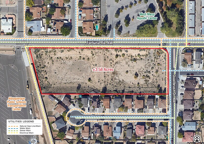 SWC Fortuna Rd & Quailbrush NW Rd, Albuquerque, NM for sale - Building Photo - Image 2 of 3