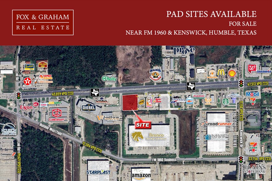 FM 1960, Humble, TX for sale - Aerial - Image 1 of 5