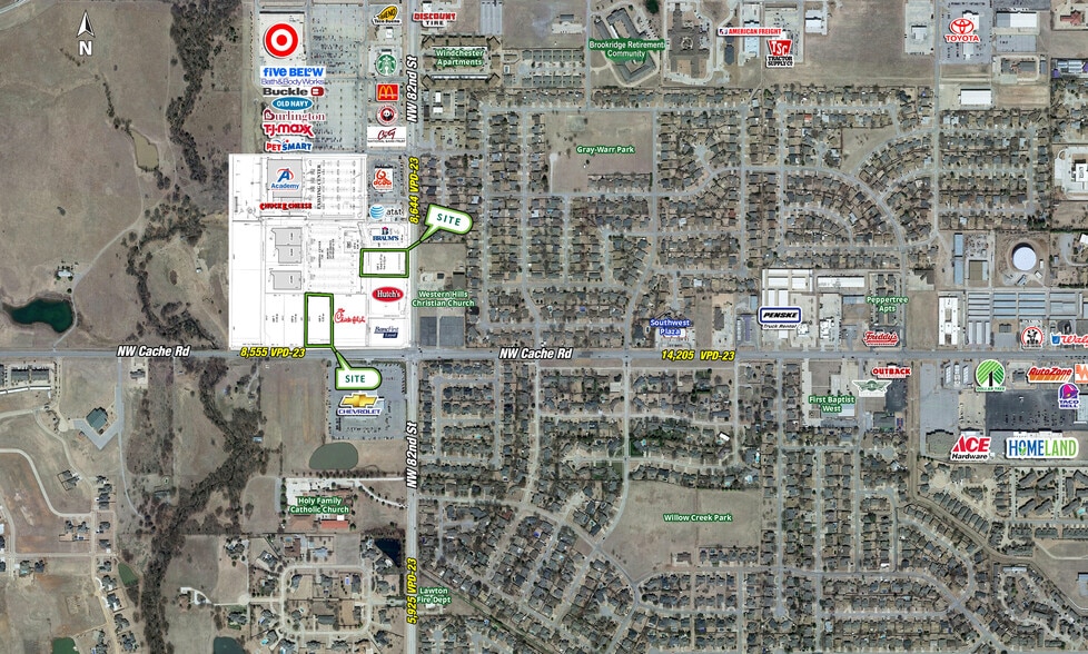 NWQ of NW Cache Rd & NW 82nd St, Lawton, OK for sale - Primary Photo - Image 1 of 3