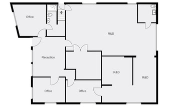 2610-2620 Bay Rd, Redwood City, CA for lease Floor Plan- Image 1 of 2