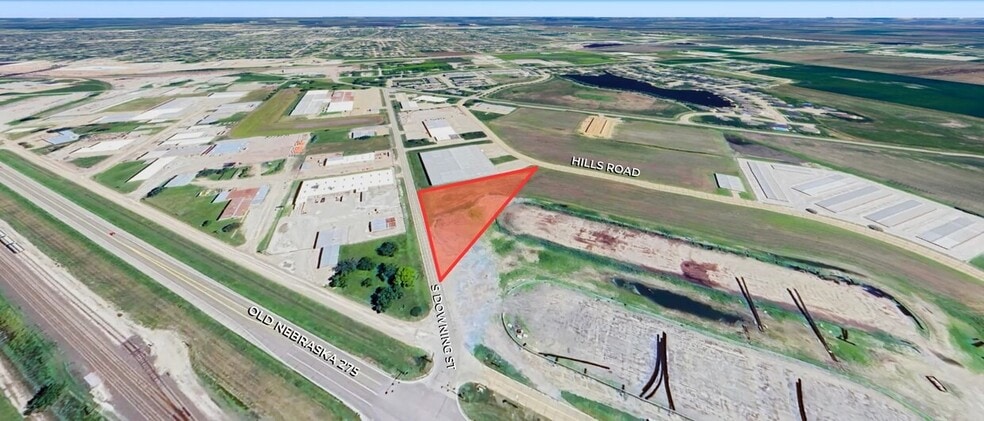 1123 Hills Rd, Fremont, NE for lease - Aerial - Image 3 of 4