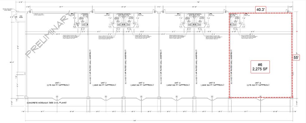 960 E Nine Mile Rd, Pensacola, FL for lease - Floor Plan - Image 3 of 5