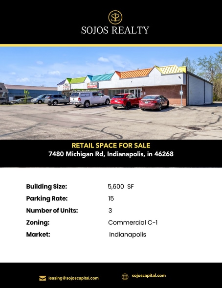 7480 Michigan Rd, Indianapolis, IN for sale - Other - Image 1 of 1