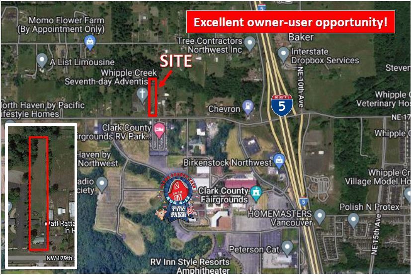 208 NW 179th St, Ridgefield, WA 98642 Land for Sale