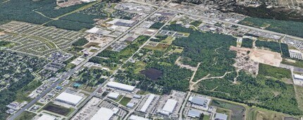 0 Banks St, Humble, TX - aerial  map view