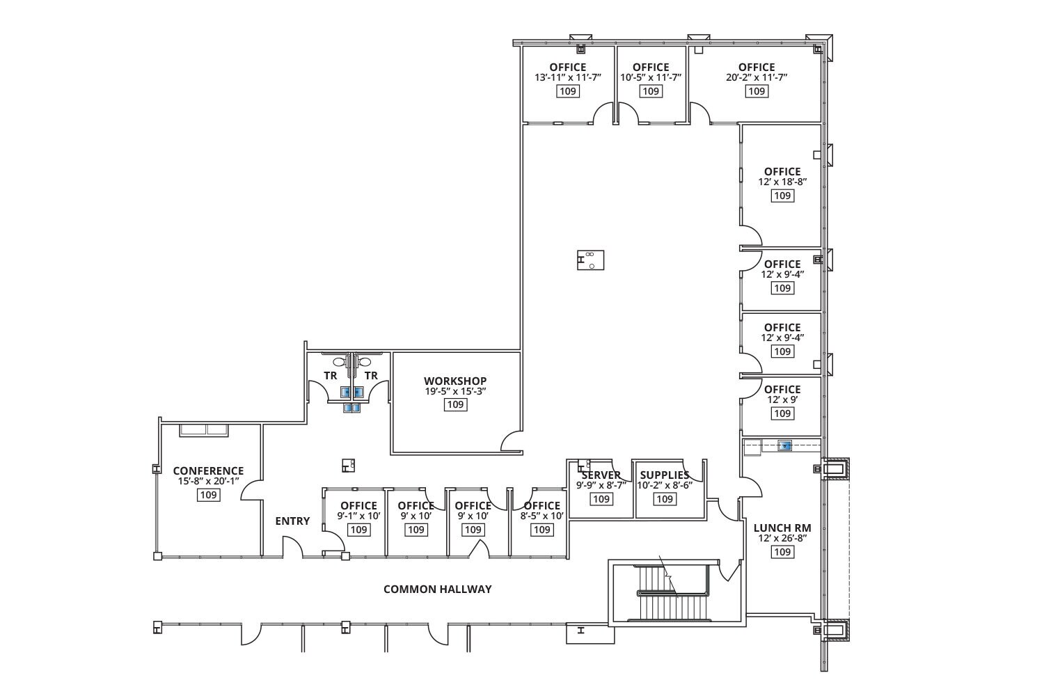 200 Route 31 N, Flemington, NJ for lease Floor Plan- Image 1 of 2